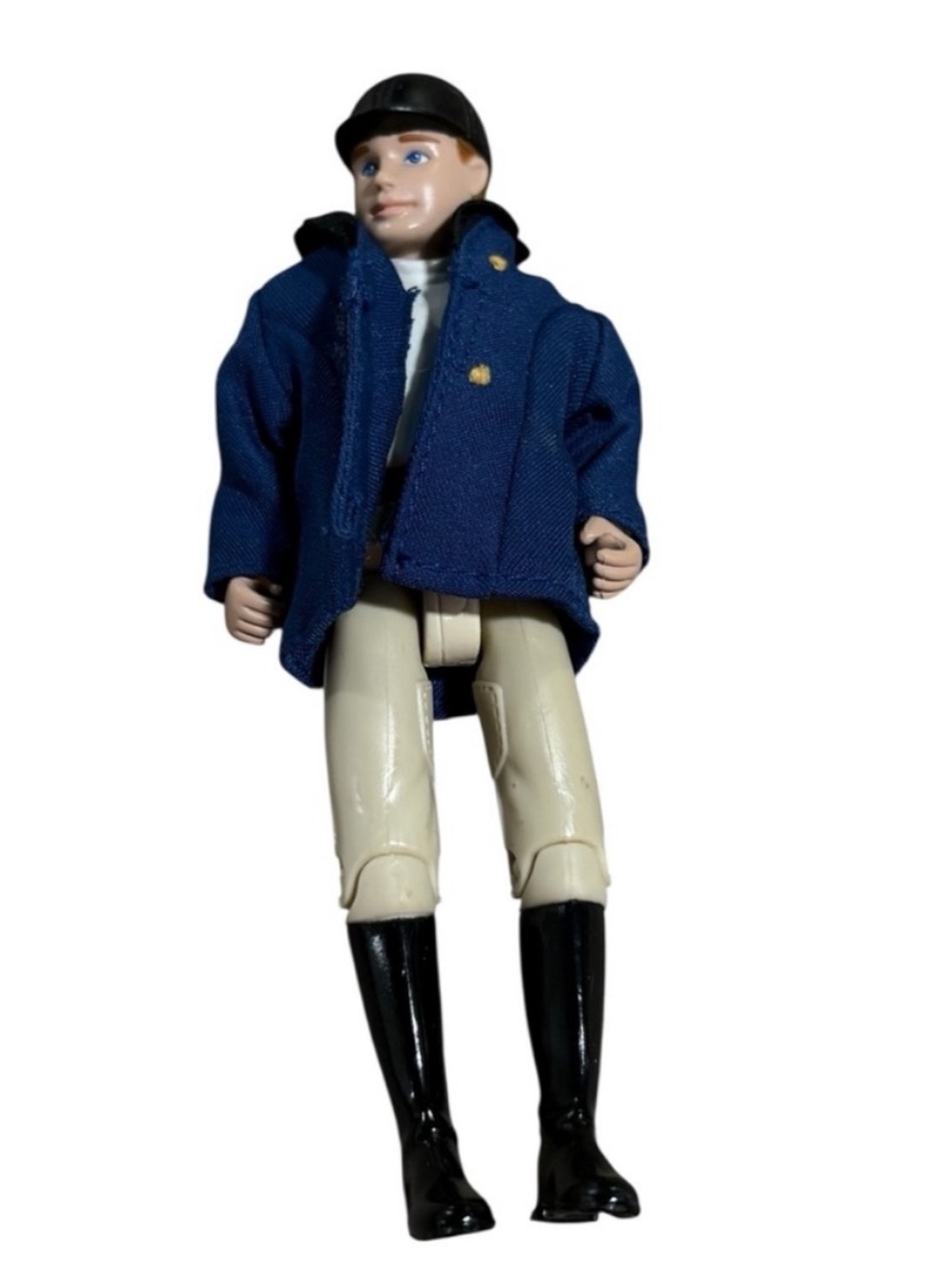 Fisher Price Loving Family Dollhouse Equestrian Male Figure W/ Removable Jacket